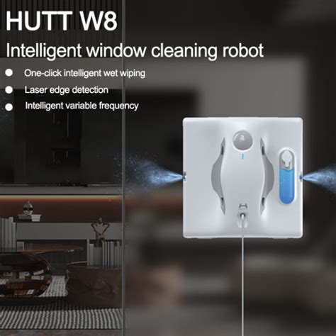 HUTT W8 Dual Spray Window Cleaning Robot | CrowdFund.News