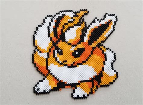 Pixel Bead Art Pokemon Eevee Evolution Etsy España