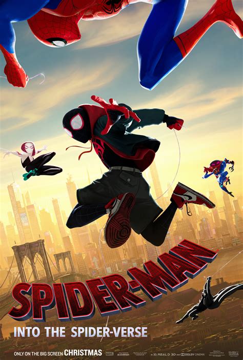 Spider Man Into The Spider Verse Of Mega Sized Movie Poster