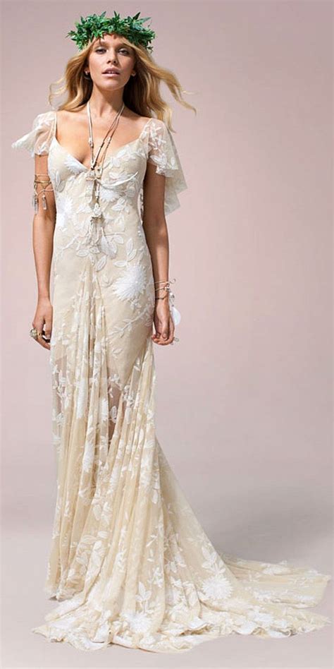 Boho Wedding Dresses Looks For Free Spirited Bride Faqs Rue De