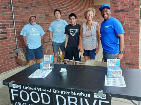 United Way of Greater Nashua seeking volunteers for upcoming community food drives and women’s ...