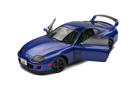 Toyota Supra Mk4 A80 Streetfighter Dark Blue 1993 Solido