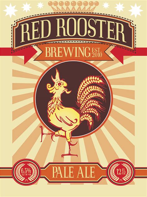 Red Rooster Brewing On Behance