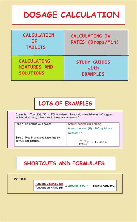 Dosage Calculation Practice Worksheetdocx Dosage Calculation