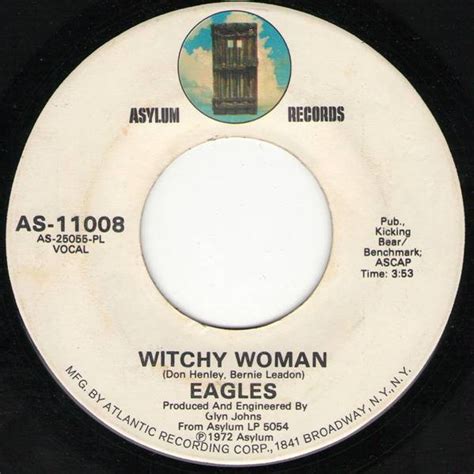 Eagles – Witchy Woman (1972, PL - Plastics pressing, Vinyl) - Discogs