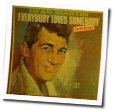 Dean Martin - Everybody Loves Somebody Chords