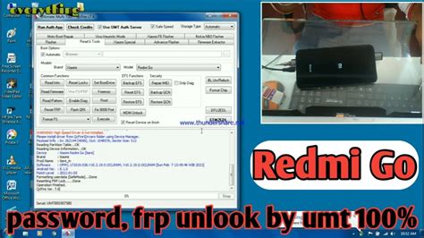 Redmi Go Password Frp Unlook By Umt 100 Working How To Unlook Redmi