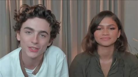 Timothée Chalamet Addresses Tom Holland As Zendayas Celebrity Crush