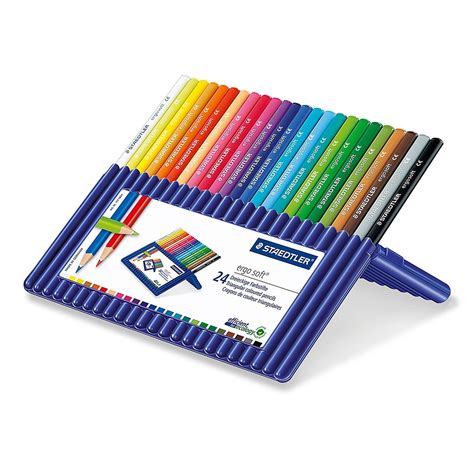 Staedtler Ergosoft Colored Pencils Set Of 24 Colors In