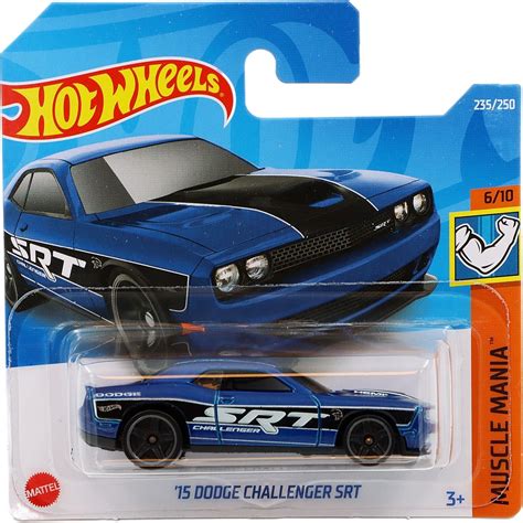 Dodge Challenger Srt Bl Hot Wheels