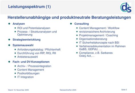 PPT Innovative DMS Lösungen PowerPoint Presentation free download