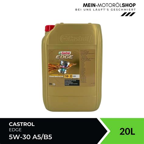 Castrol Edge W A B Liter Motor Le Kaufland De