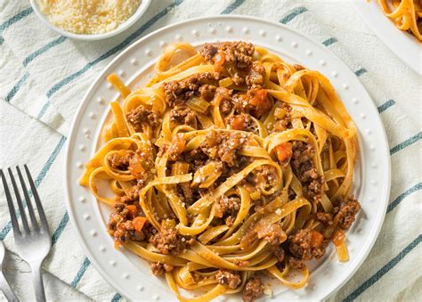 Tagliatelle With Ragu Recipe Danzante Wines