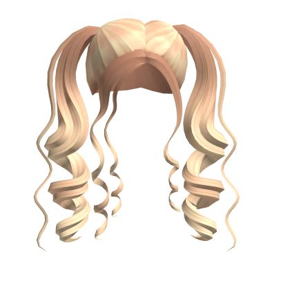 Bouncy Curls With Bangs In Blonde Roblox