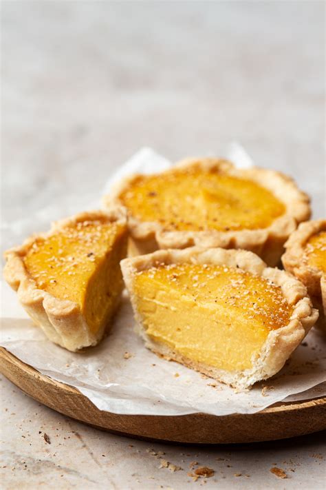 Vegan Custard Tarts Lazy Cat Kitchen