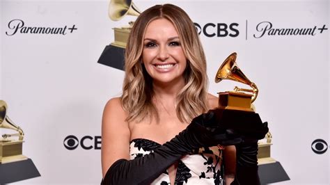 Carly Pearce Wins Her First Grammy Alongside Ashley Mcbryde For Never Wanted To Be That Girl