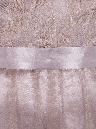 Laona Abendkleid Mit Floraler Spitze Und T Ll Mauve Online Kaufen