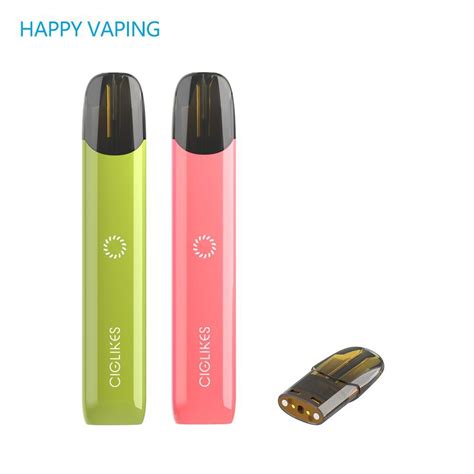 High Performance H3 Ceramic Heating Empty Vape Disposable Vaporizer LED