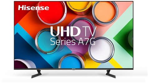 Hisense 55A7GKEN 55 Inch A7 Smart UHD 4K Frameless LED TV Black