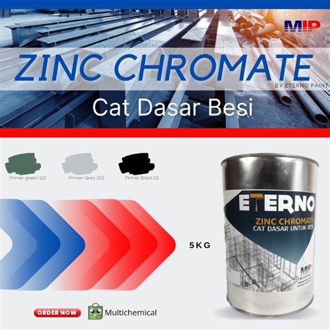 Jual Zinc Chromate Zinchromate Cat Dasar Besi Anti Karat Kg