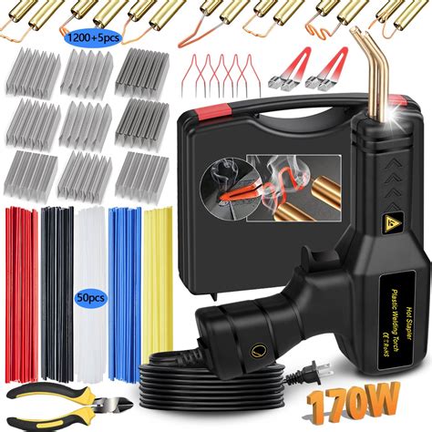 Plastic Repair Welder Kit Plastic Welding Machine Hot Stapler Bumper