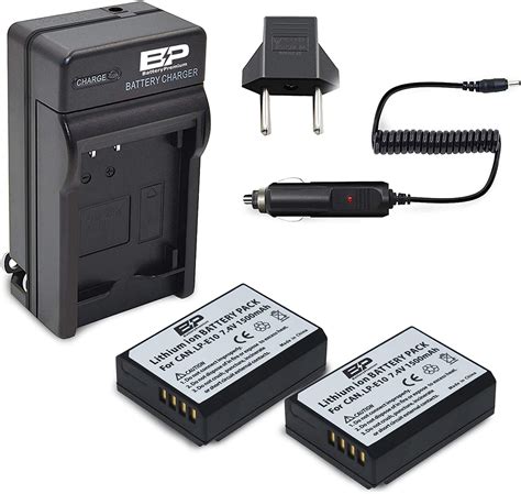 Bp Pack Replacement Canon Lp E Battery Charger Compatible With