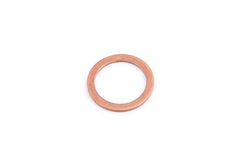 Dichtring Ø 18 mm x 24 mm für Ölablassschraube kupfer Bisomo de