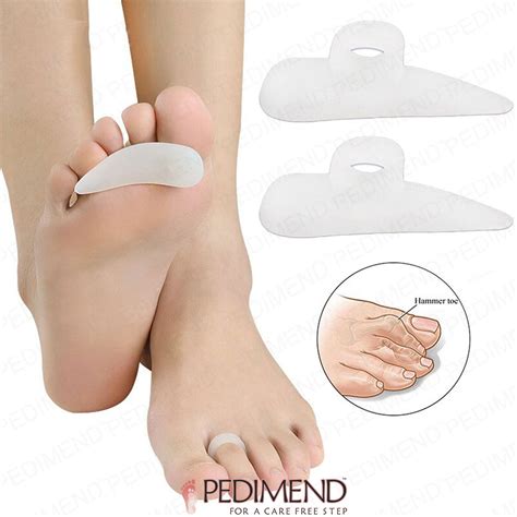 PEDIMEND Hammer Toe Crest Straightener Gel Toe Support Pad For