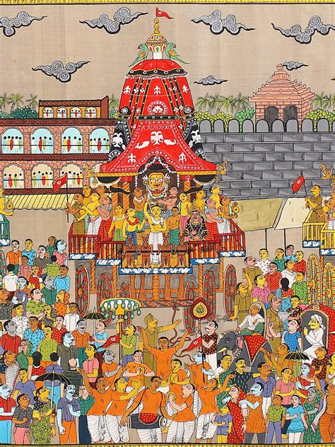 Puri Jagannath Rath Yatra Exotic India Art