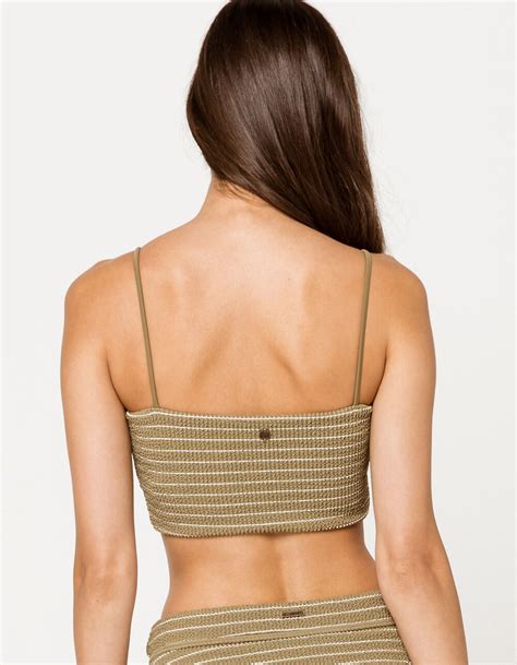 Billabong Summer High Tank Bikini Top Sage Tillys