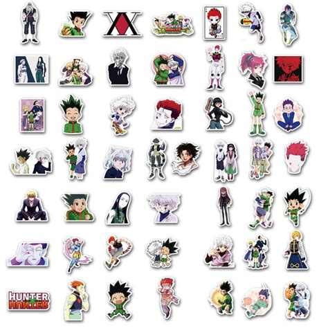 Hunter X Hunter Anime Stickers Hunter X Hunter Store