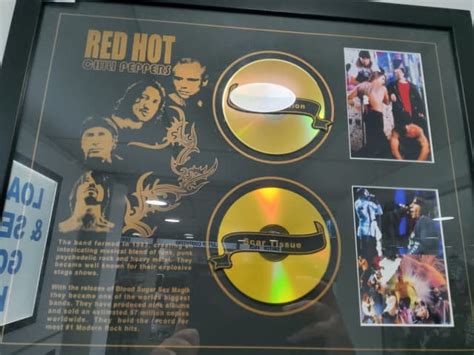 Red Hot Chilli Peppers Collectible Photo Californication Scar Tissue Other Antiques Art