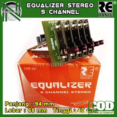 Jual Kit Equalizer 5 Channel Stereo Shopee Indonesia