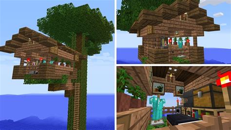 Imagenes De Casas En El Arbol Minecraft