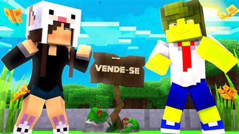 COMPRAMOS UM TERRENO NA VILA DOS YOUTUBERS NO MINECRAFT AMIGOS YouTube