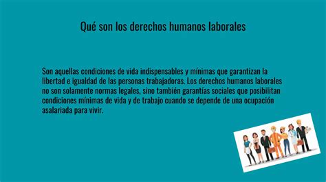 Derechos Humanos Laborales Pptx