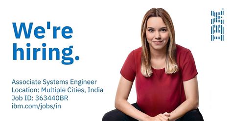 Ibm Off Campus Hiring For An Associate Systems Engineer Role