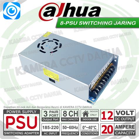 Jual POWER SUPPLY CCTV 12V 20A PSU SWITCHING DC ADAPTOR JARING Shopee