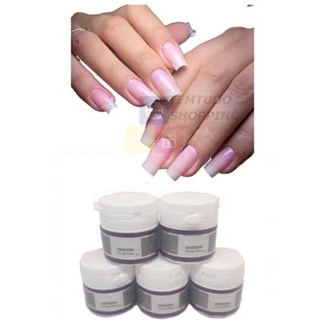 Po De Fibra De Vidro 30g Para Alongamentode De Unhas De Gel Uv Led