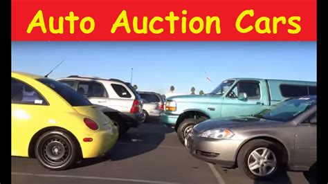 Buying Auction Cars Dealer Only Auto Auctions Preview Video Youtube