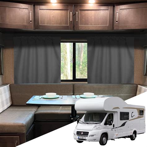 Amazon Vanpet Rv Curtains For Camper Windows Rv Blackout Curtains