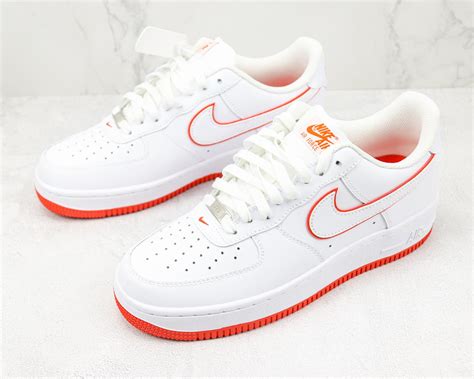 Nike Air Force 1 Low White Picante Red Noströlab