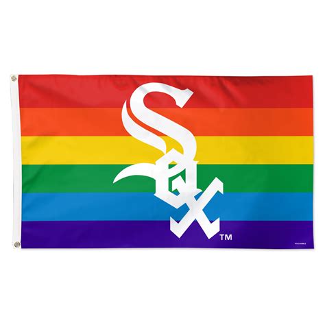 Wincraft Chicago White Sox 3 X 5 Single Sided Deluxe Team Pride Flag