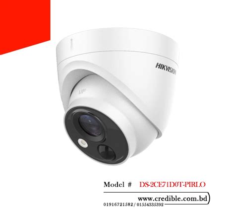 DS 2CE71D0T PIRLO Hikvision 2 MP PIR Camera Price Credible BD