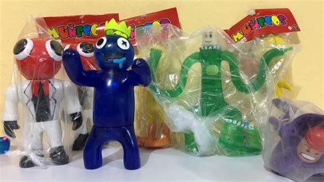 Nuevos Rainbow Friends Blue Green Yellow Red Y Purple Figuras