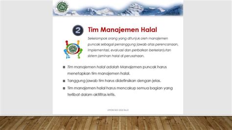 Materi Kriteria Sistem Jaminan Halal Pptx