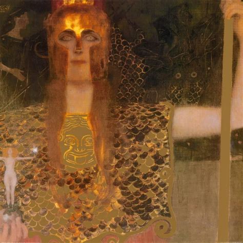 Pallas Athene C1898 Art Print By Gustav Klimt 275x275 Walmart