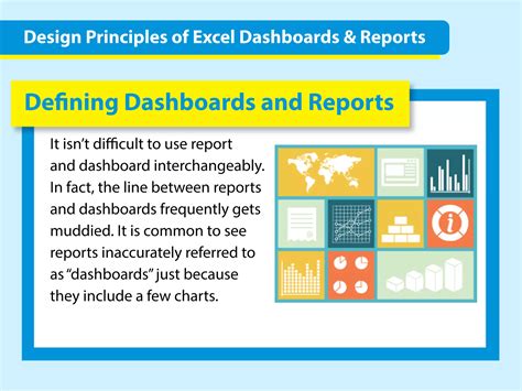 Design Principles Of Excel Dashboards Reports Ppt