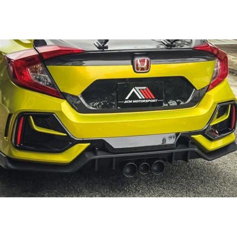 Honda Civic Fc Type R Rear Bumper Shopee Malaysia