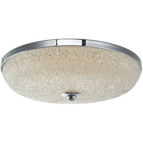 Italux Romain Plafonnier semi encastré Classic Bowl LED 3000K